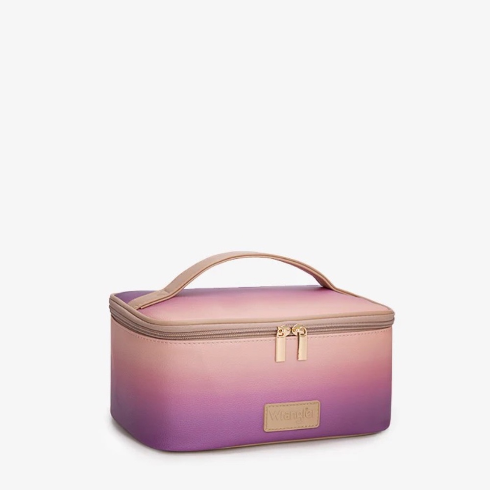 Wrangler Cosmetic Travel Case –Purple